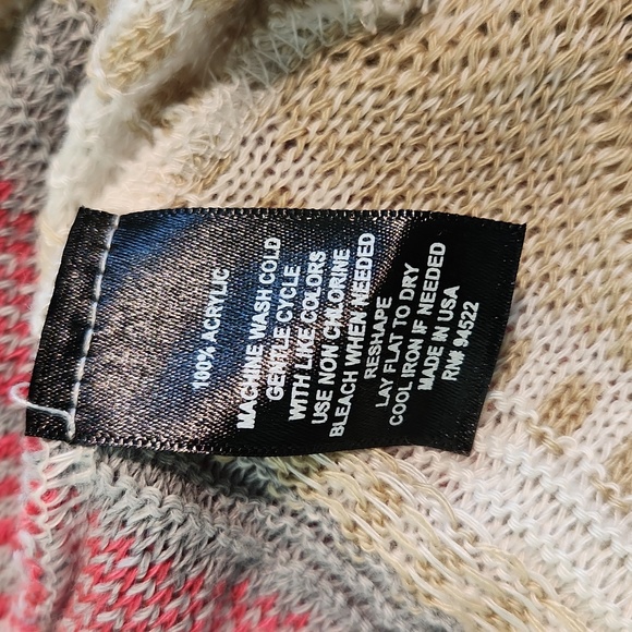 Say What Open Front Cardigan Size Large - Picture 9 of 9